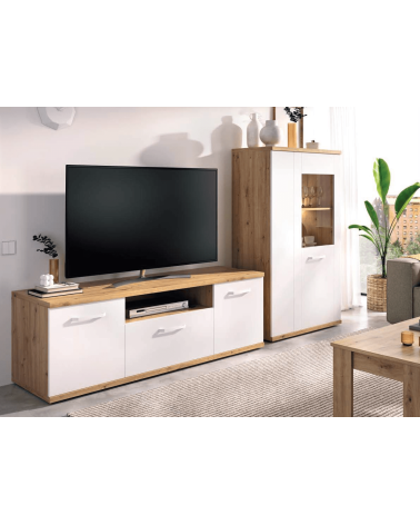 Muebles de salón Abanilla 02 blanco-nordic