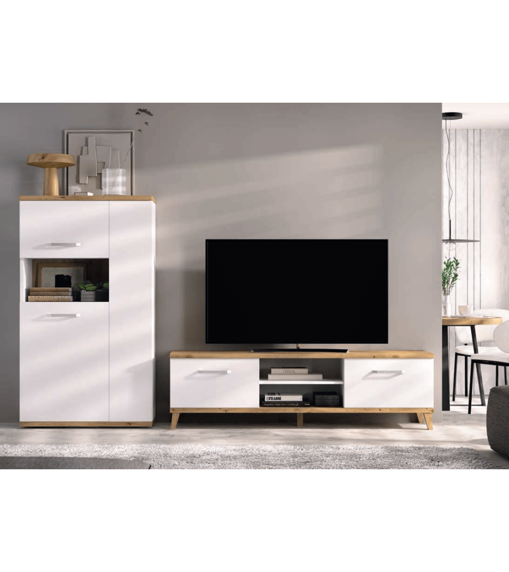 Muebles de salón Abanilla 04 blanco-nordic