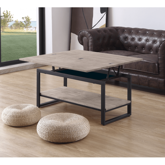Mesa de centro elevable y extensible Chismis