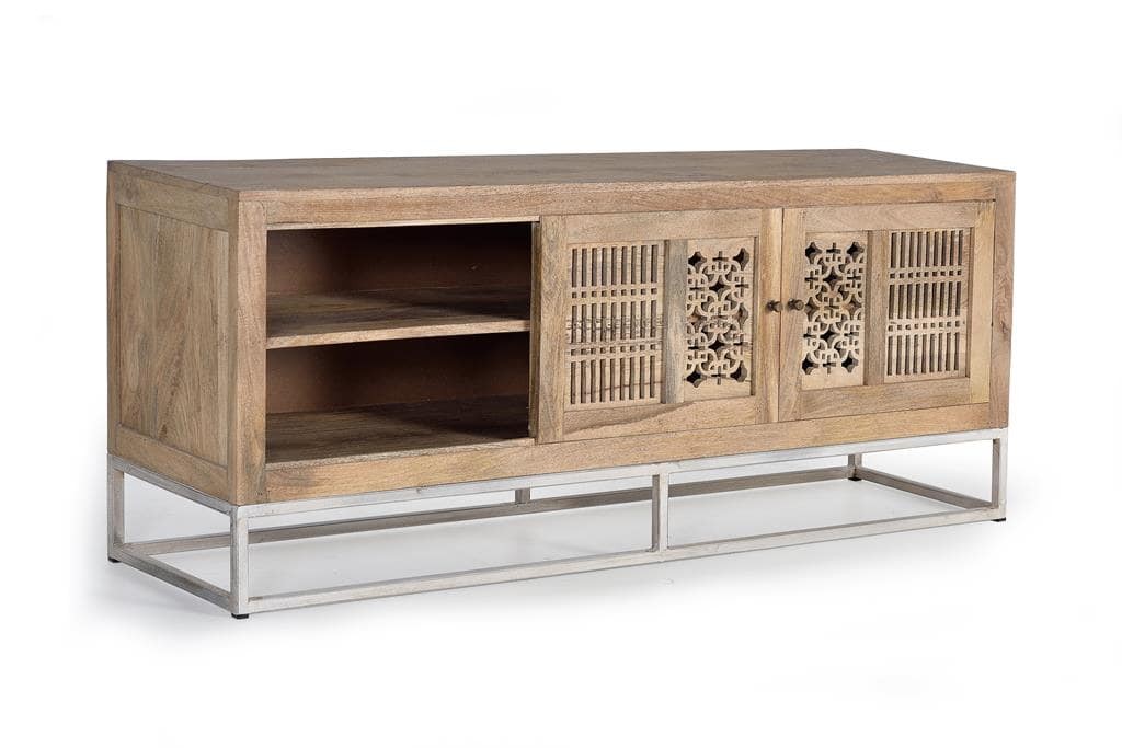 MUEBLE BOTELLERO MADERA MANGO GINER Y COLOMER